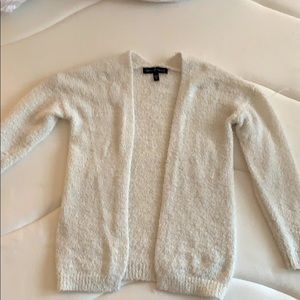 kids white cardigan sweater